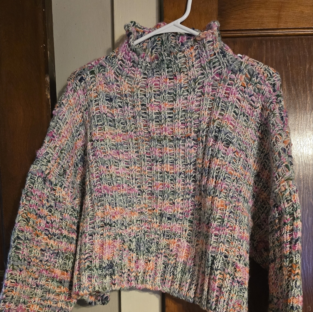 Free People crop sweater